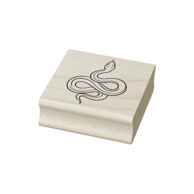 Big snake rubber stamp (Stamp)