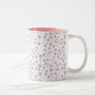 Big-Snow-Flakes- Two-Tone Coffee Mug