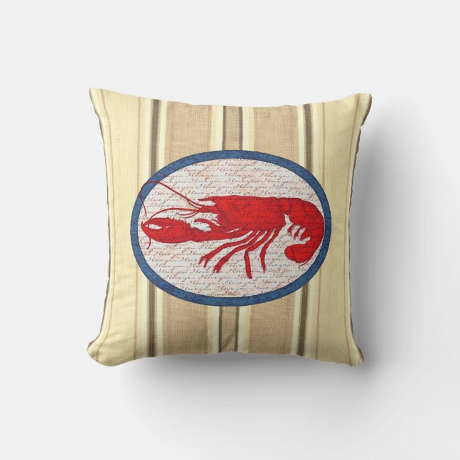 Big Spiny Rock Lobster Cushion (Front)