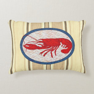 Big Spiny Rock Lobster Decorative Cushion