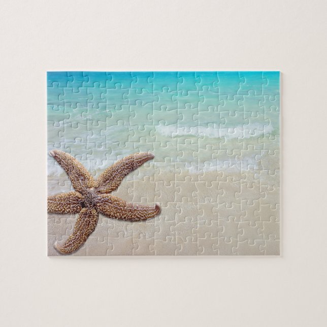 Big Starfish Beach Scene Jigsaw Puzzle (Horizontal)