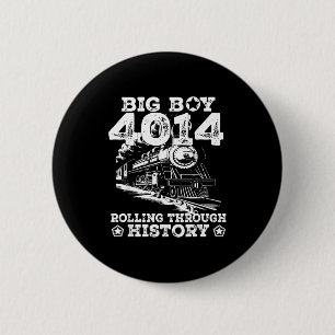 Big Steam Train Big 4014 Steam Train Locomotive Co 6 Cm Round Badge