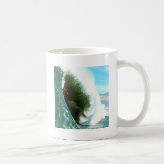 Big Steep Surfing Wave Coffee Mug