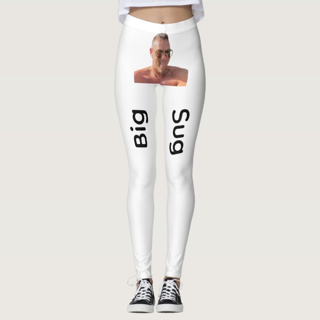 Big Sug Text Leggings (Front)