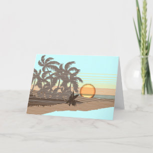 Big Sunset Greeting Cards
