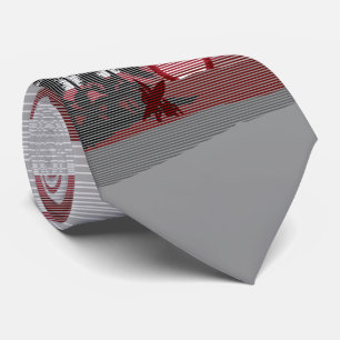 Big Sunset Hawaiian Island Single-Sided Tie