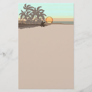Big Sunset Hawaiian Stationary Stationery