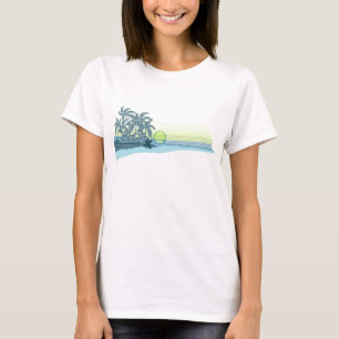 Big Sunset Ladies Tee