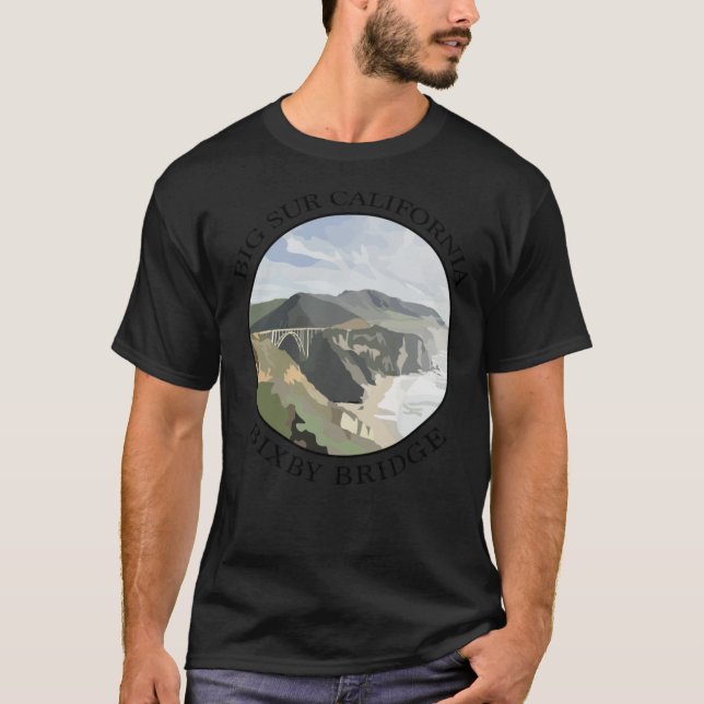 big sur bixby bridge Classic T-Shirt (Front)