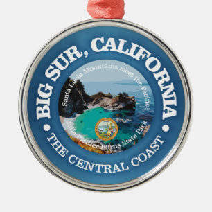 Big Sur (C) Metal Tree Decoration