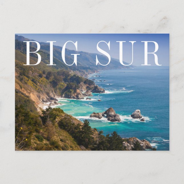 Big Sur California Coast | Happy Birthday Postcard (Front)