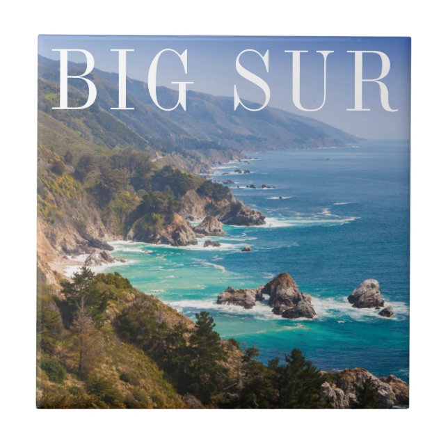 Big Sur California Coast Tile (Front)