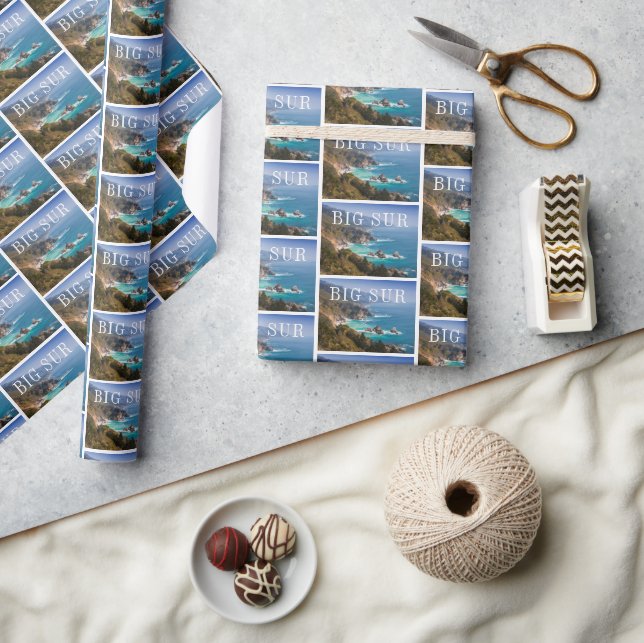 Big Sur California Coast Wrapping Paper (Crafts)