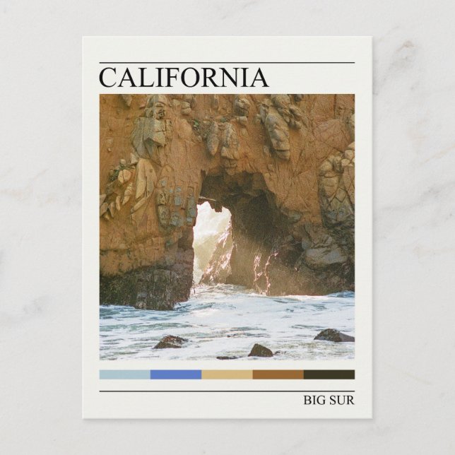 Big Sur California | Film Photography Postcard (Front)