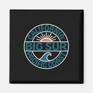 Big Sur California Front And Back  Magnet