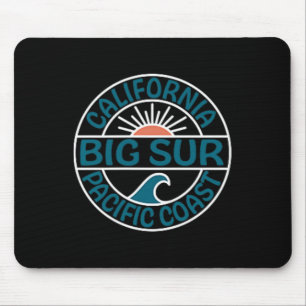 Big Sur California Front And Back  Mouse Mat
