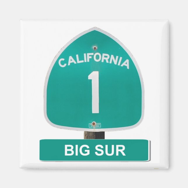 Big Sur, California Highway 1 Magnet (Front)