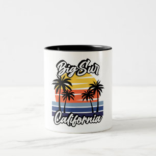 Big Sur California Two-Tone Coffee Mug