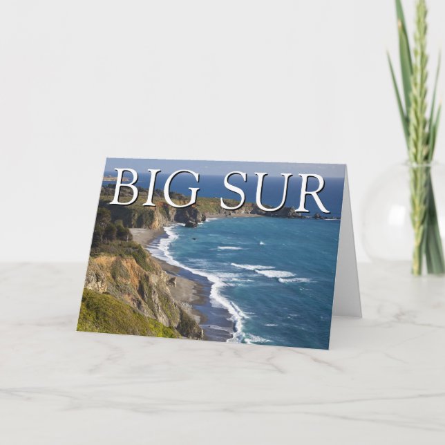 Big Sur Coastline | California | Happy Birthday Card (Front)