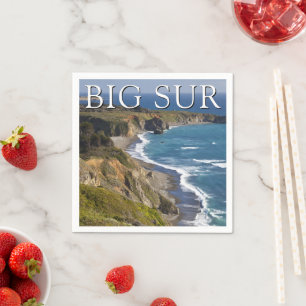 Big Sur Coastline California Napkin