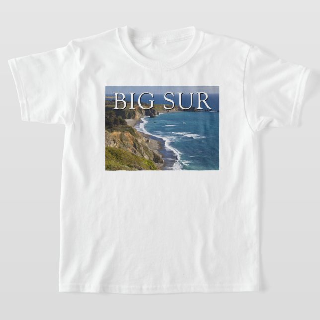 Big Sur Coastline | California T-Shirt (Laydown)