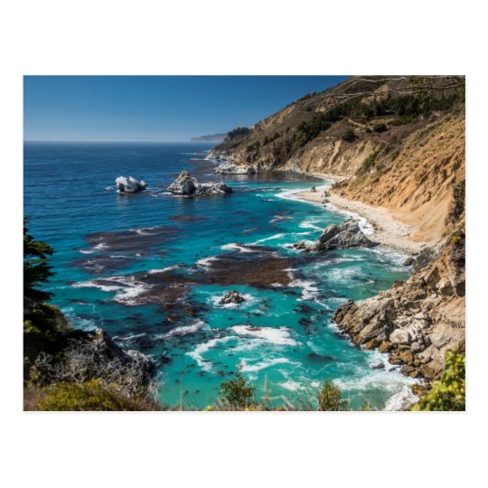 Big Sur Coastline,West Coast,Pacific Coast Postcard