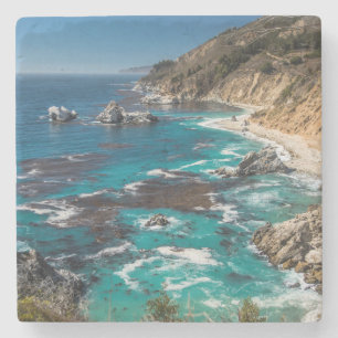 Big Sur Coastline,West Coast,Pacific Coast Stone Coaster