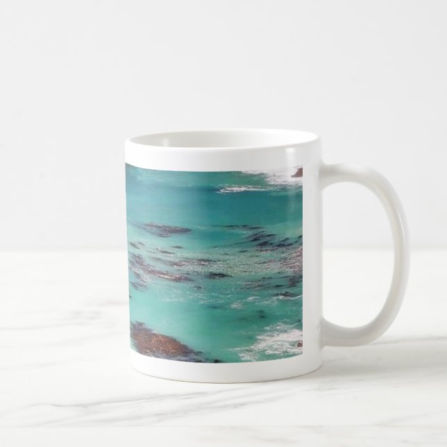 Big Sur Ocean Coastlines Coffee Mug (Right)