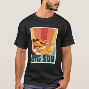 Big Sur Shore California Souvenir Ocean Nature Coa T-Shirt