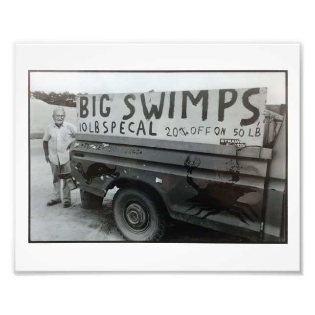Big Swimps Print... Photo Print (Front)
