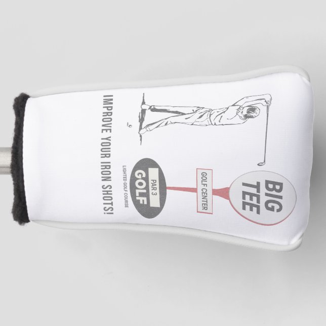 Big Tee Golf Course La Mirada Head Cover (Front)