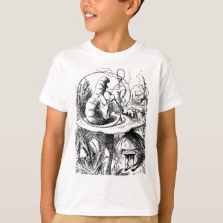 Big Texas Alice in Wonderland Smoking Caterpillar T-Shirt