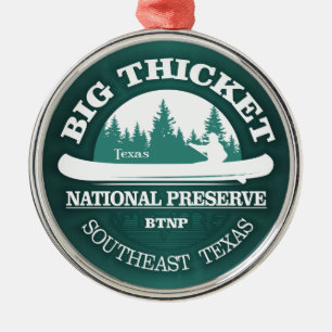 Big Thicket National Preserve Metal Tree Decoration