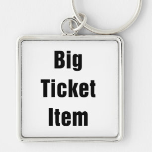 Big Ticket Item Key Ring