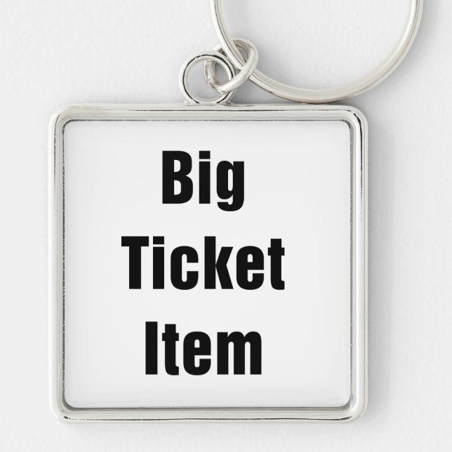 Big Ticket Item Key Ring (Front)