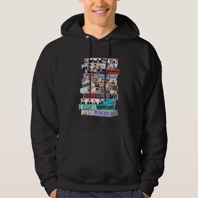 Big Time Rush Cassette Tape Hoodie (Front)