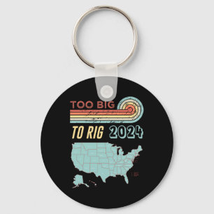Big To Rig Saying Trump 2024 Funny Trump Quote  Key Ring
