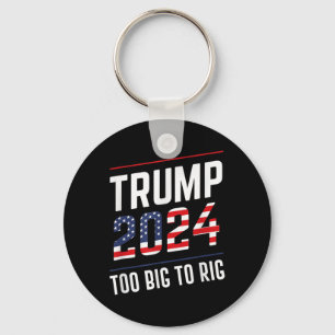 Big To Rig Trump 2024 Key Ring