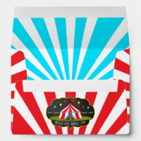 Big Top Circus Carnival Chalkboard 1st Birthday