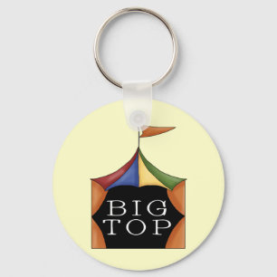 Big Top Circus Tent Key Ring