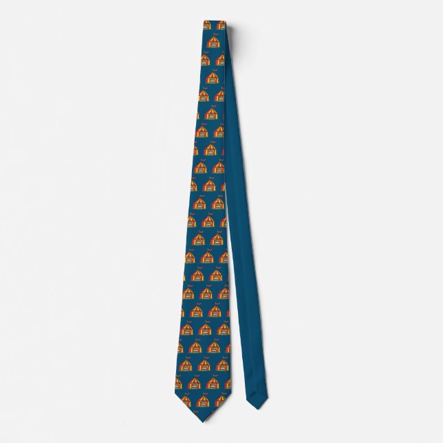Big Top Circus Tent Tie (Front)