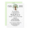 Big Tree Logo Family Reunion or Event Invitation
