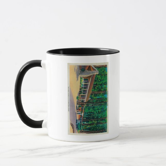 Big Trees Lodge in The Mariposa Grove Mug (Left)