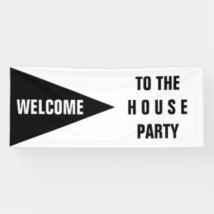BIG TRIANGLE black + your ideas Banner