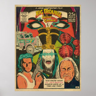 Big Trouble In Little China Movie Poster