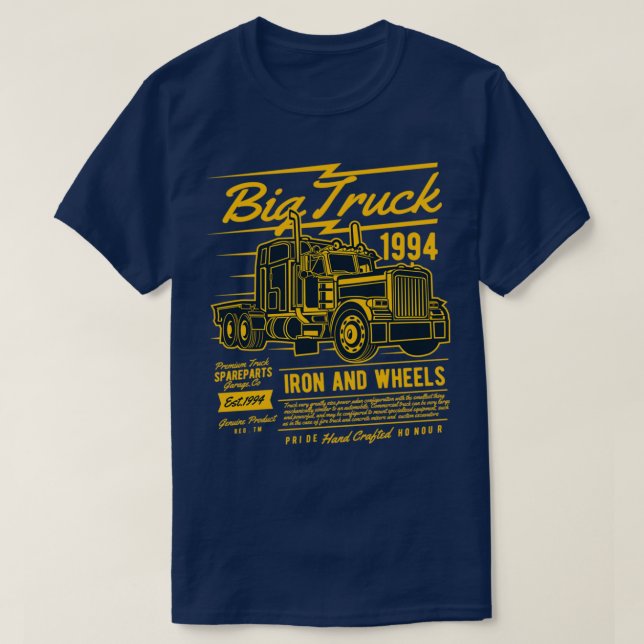 Big truck 1994 iron and wheels truck big 2 T-Shirt (Design Front)