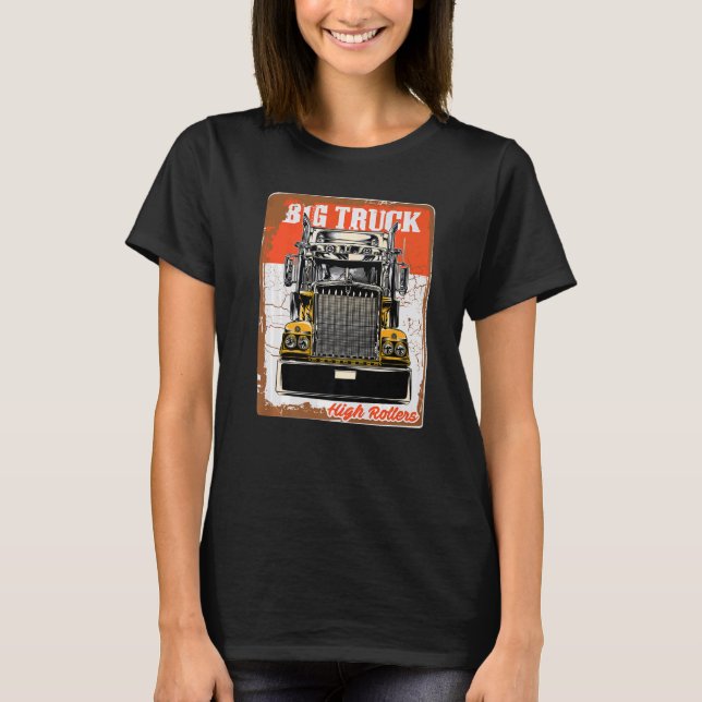Big Truck Vehicle T-Shirt (Front)