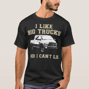 Big Trucks cute workout shirt namaste