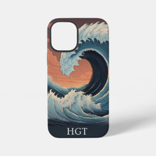 Big Tsunami Wave iPhone 12 Mini Case
