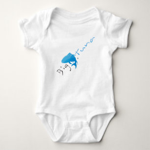 Big Tuna - Infant Creeper, White Baby Bodysuit